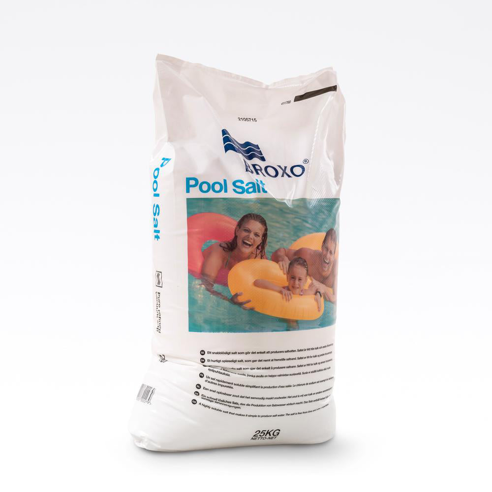 Raffinerat poolsalt 25 kg