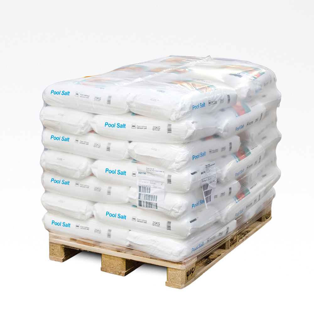Raffinerat poolsalt 25 kg