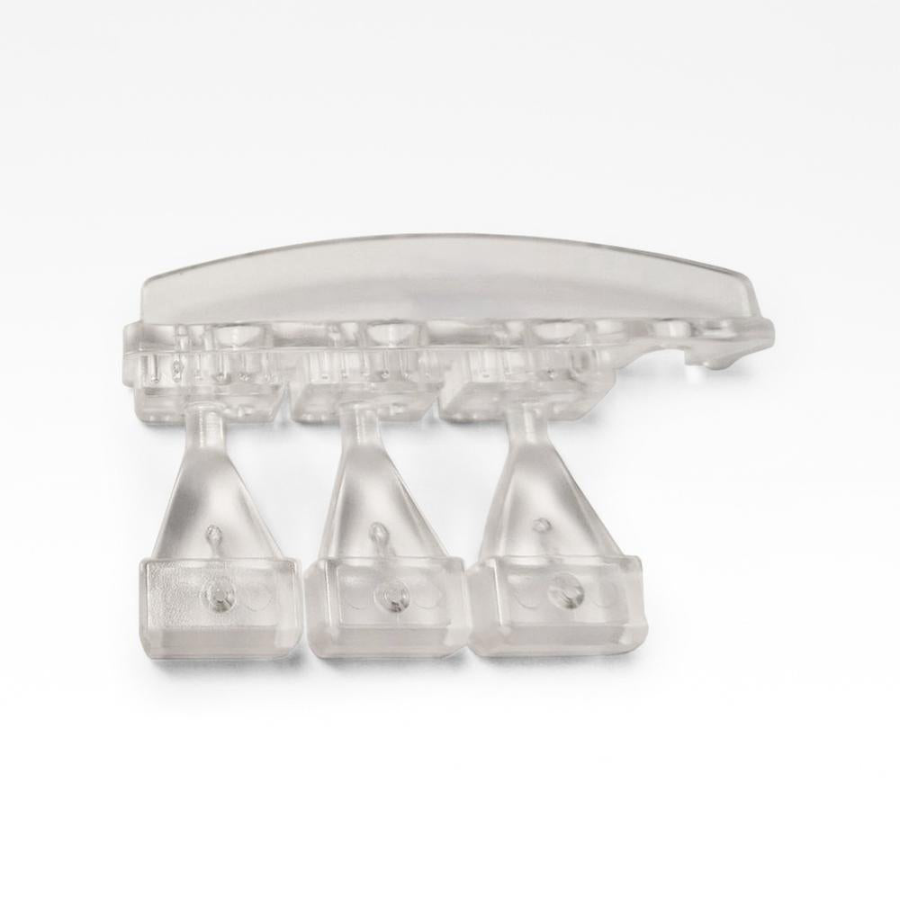Aquadeck transparent ändstycke till lamell