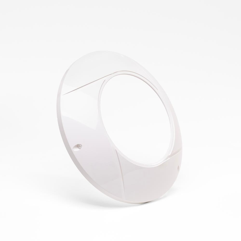 Vit frontfläns till plan poollampa 34-131015