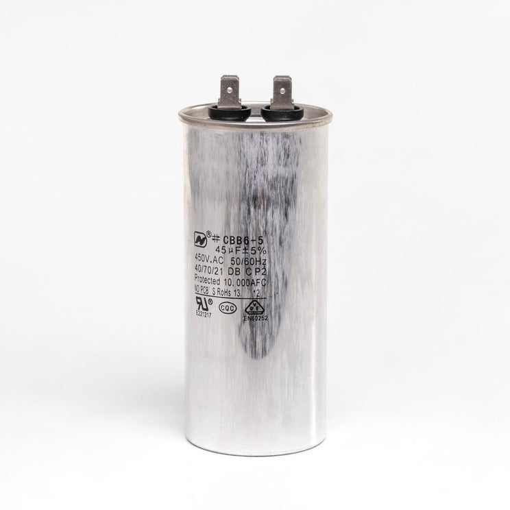 Kompressorkondensator 45 µF till 34-180101 och 34-180130