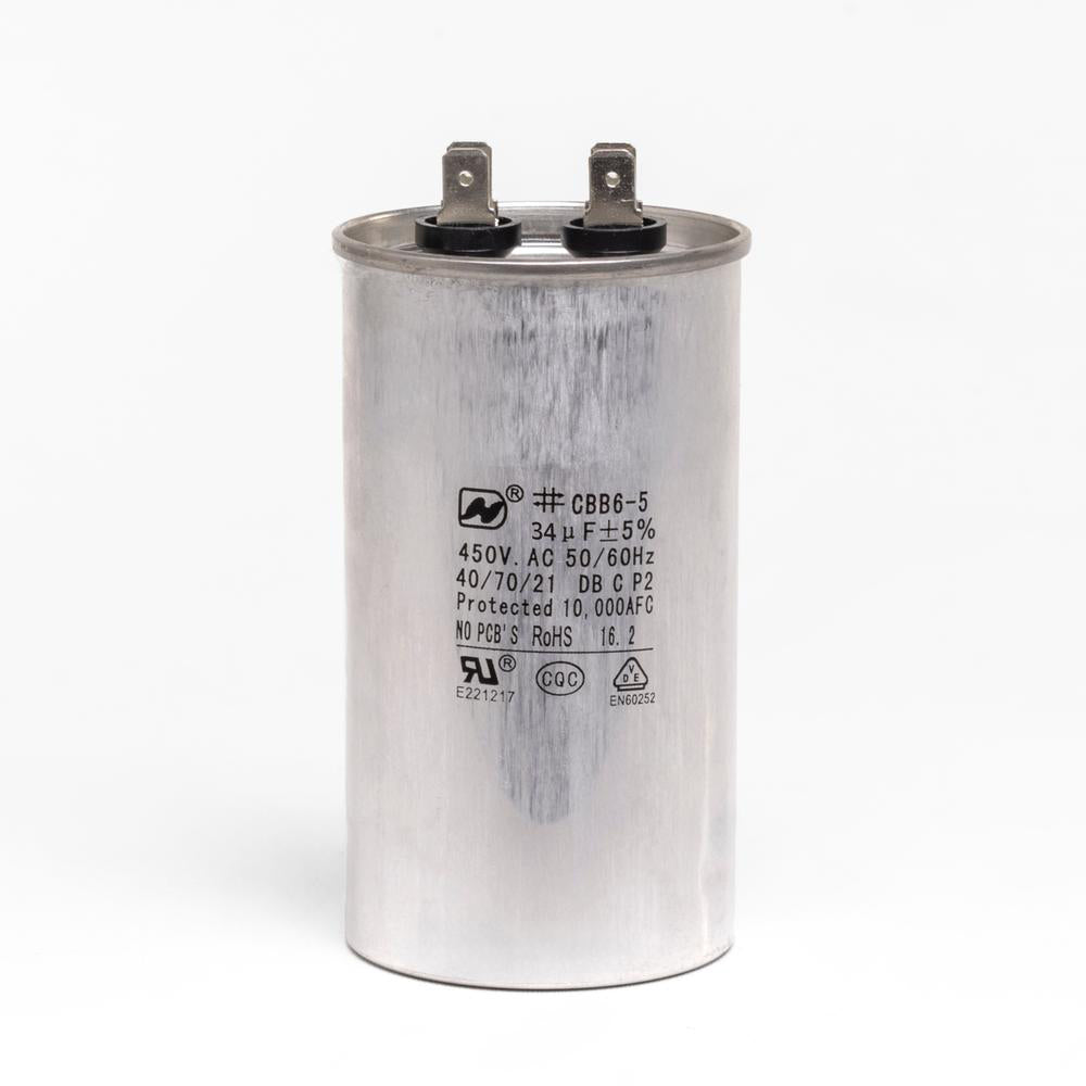 Kompressorkondensator 34 µF till 34-180100, 34-180105 och 34-180120