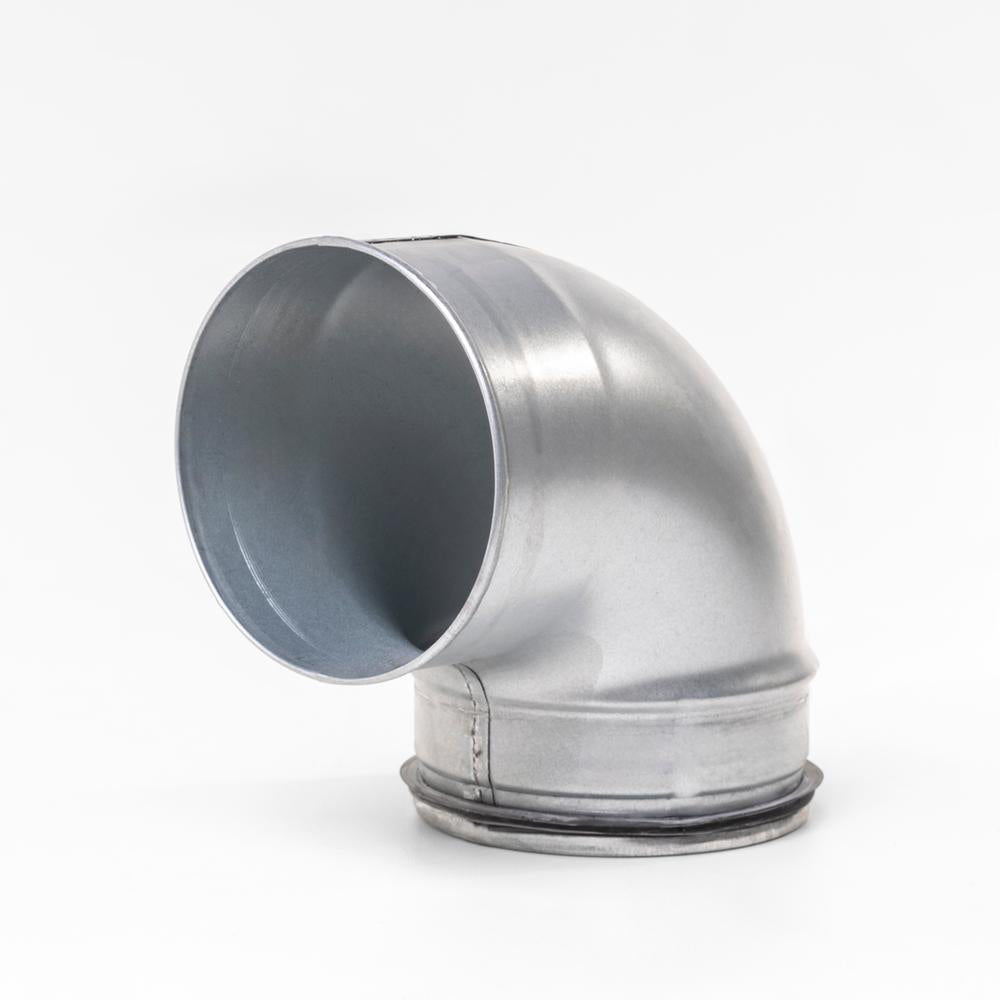 Ventilationsböj 90° Ø100 mm till avfuktare