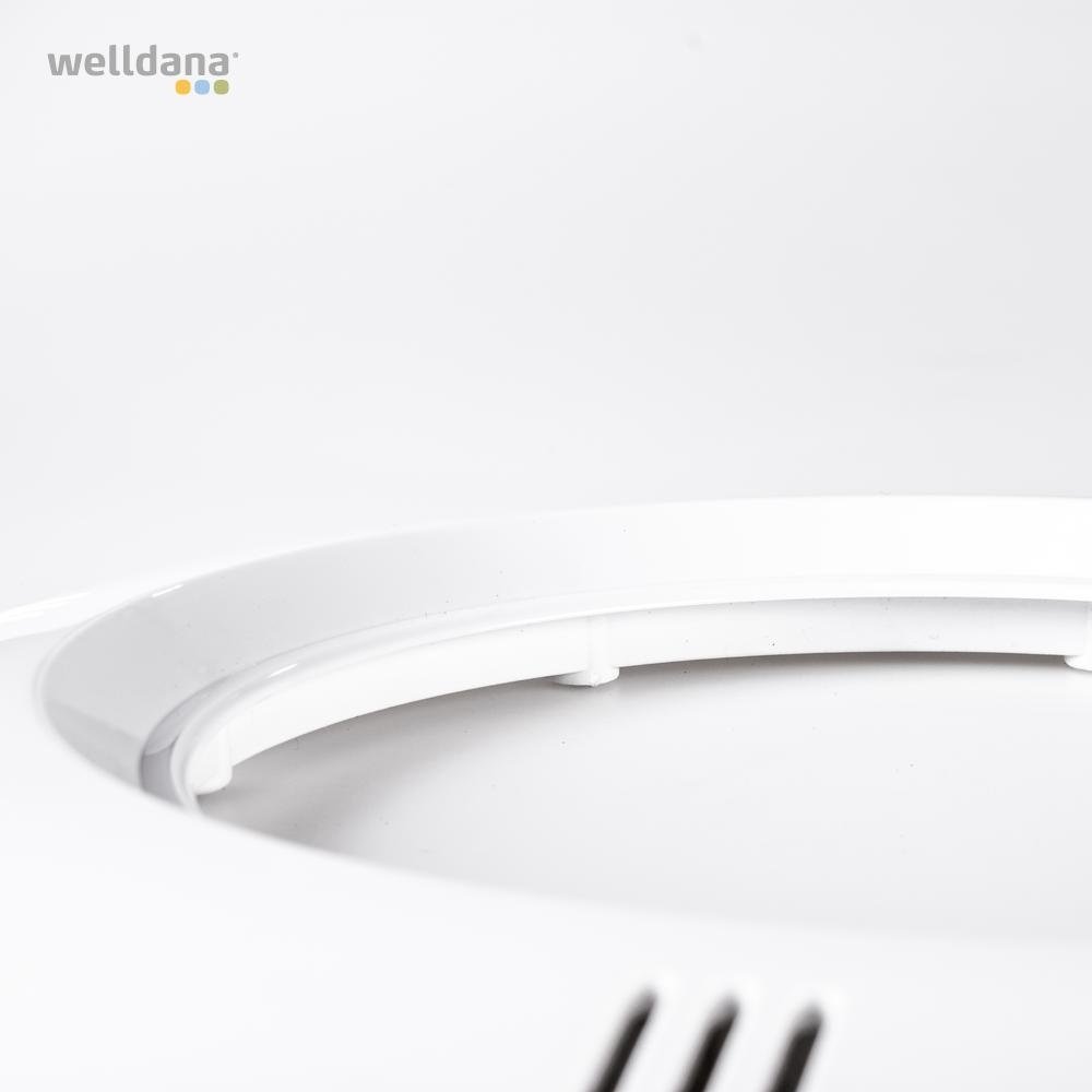 Vit frontlucka till Welldana-poollampa