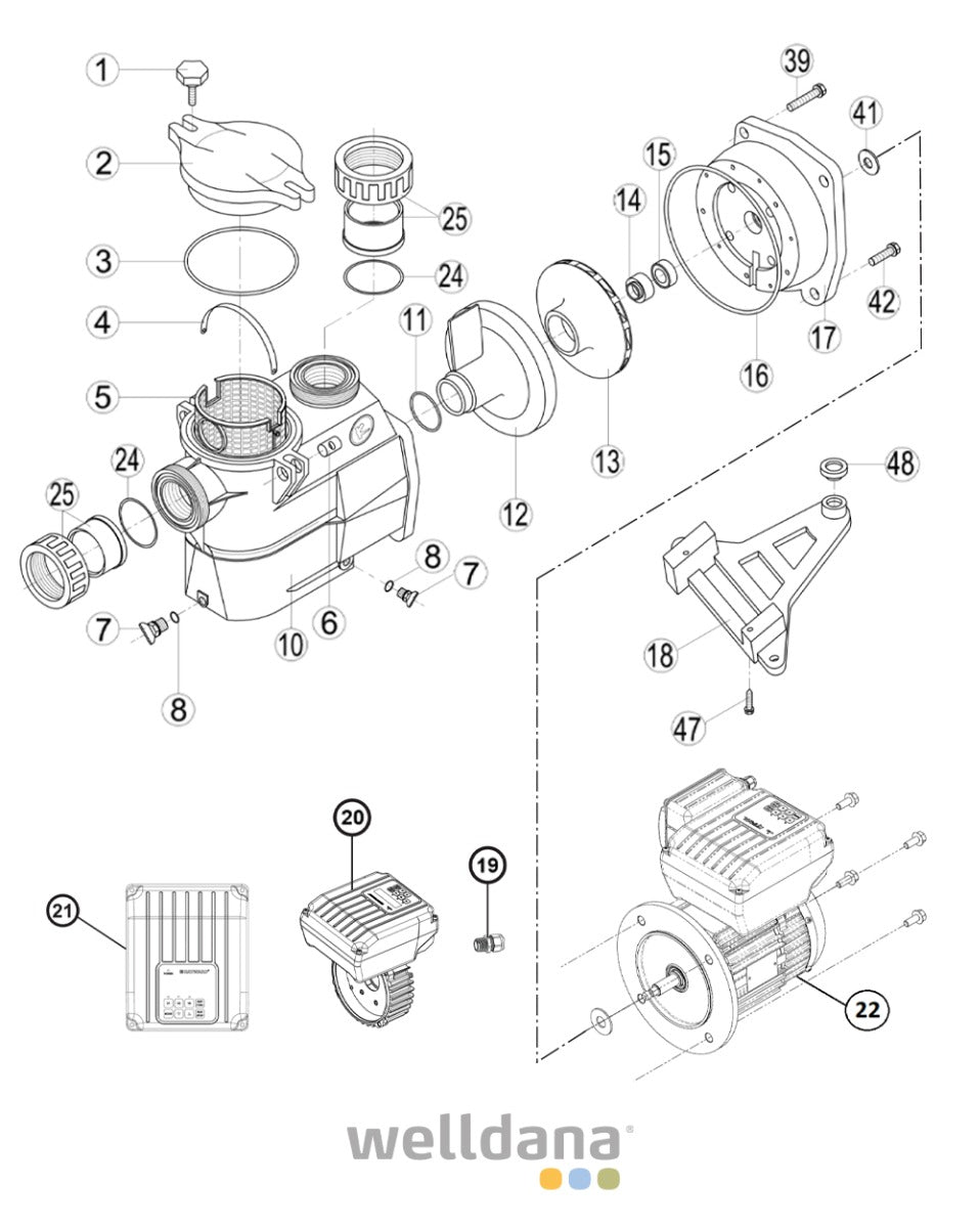 Kripsol KORAL Frequency 230 V, 1,1 kW