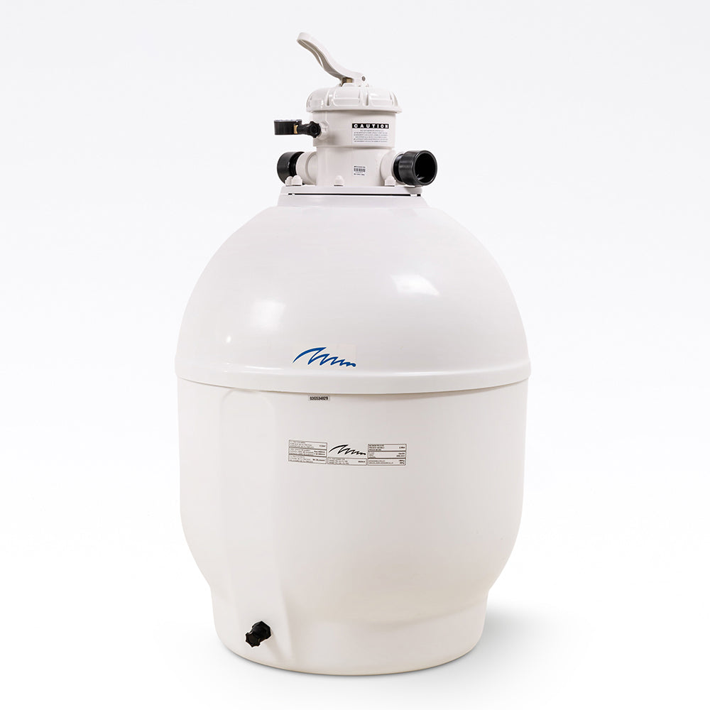 PPG sandfilter med topp- eller sidoventil