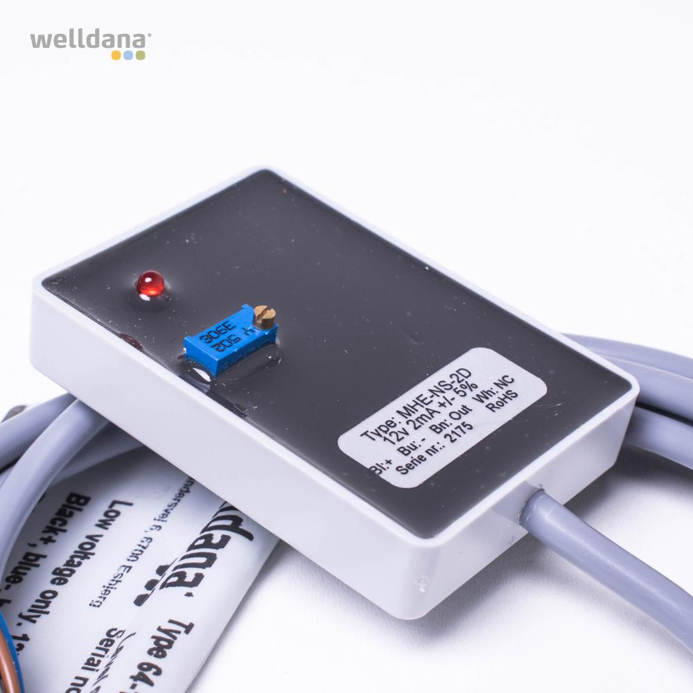 Welldana kapacitiv nivåsensor 12 V, MHE-NS-2D H7-208