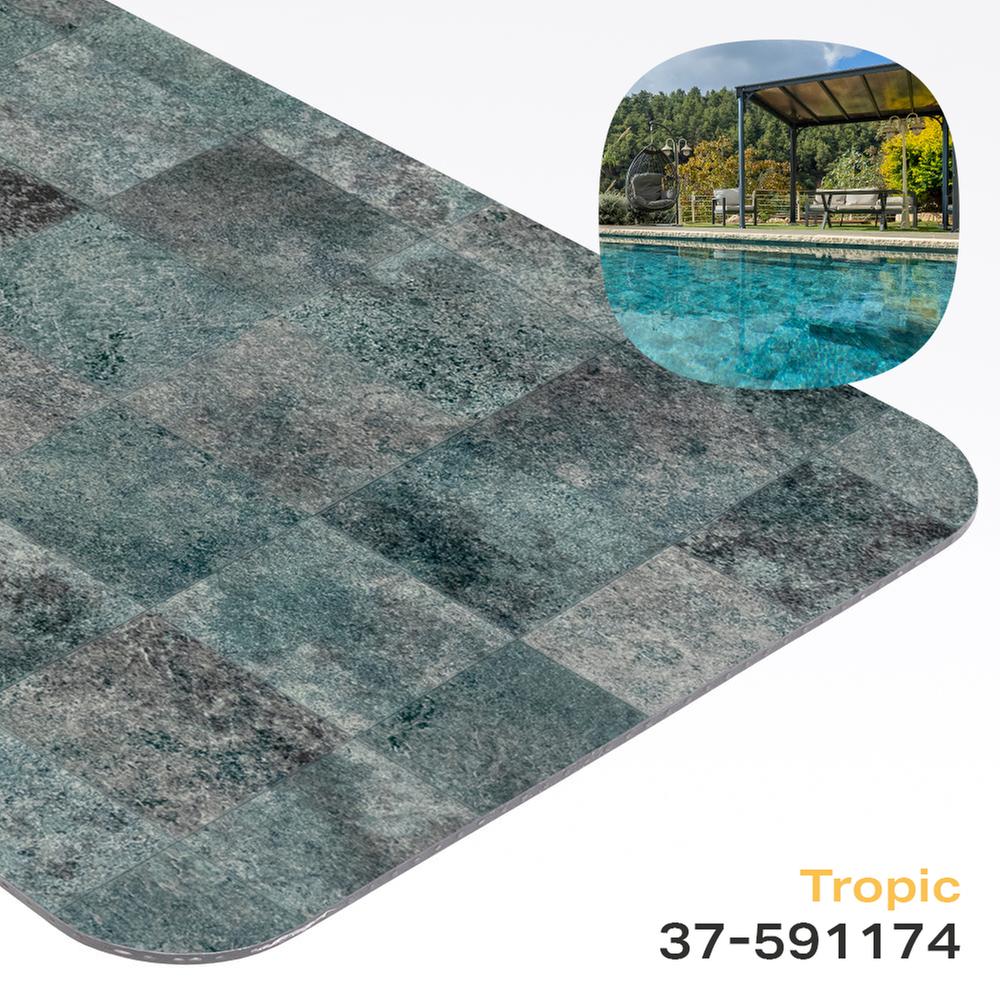 Haogenplast StoneTile poolliner