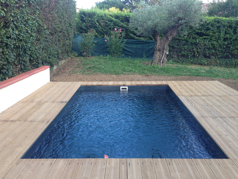 Glassfiberbasseng Victoria 4,70m x 2,70m x 1,30m